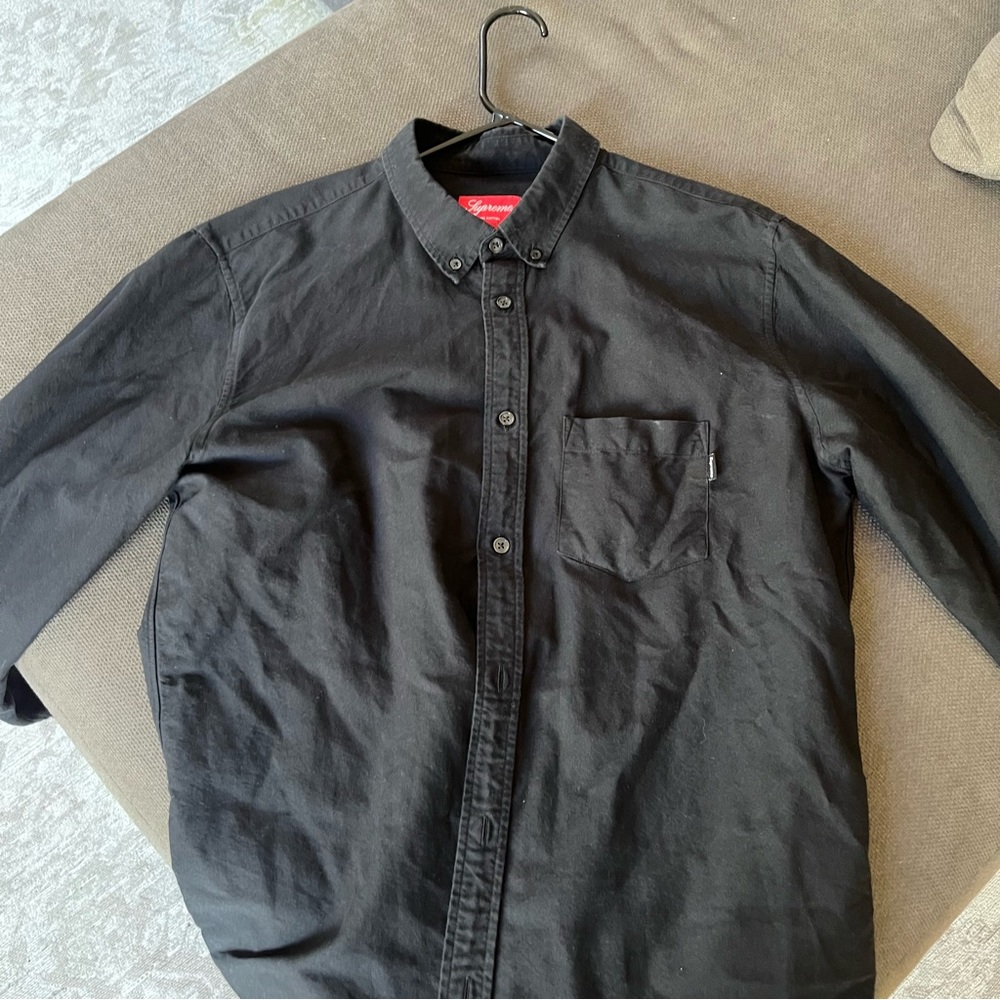 Supreme Button Up Button Up/ Long-Sleeve Shirt